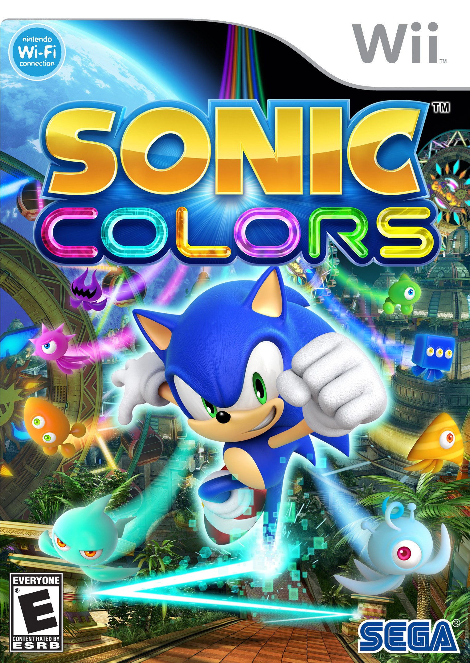Sonic Colors game cover