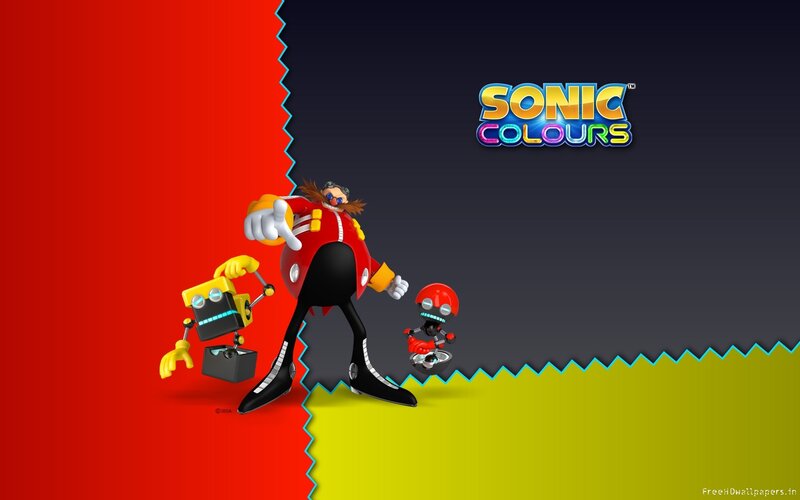 Sonic Colours promotional art