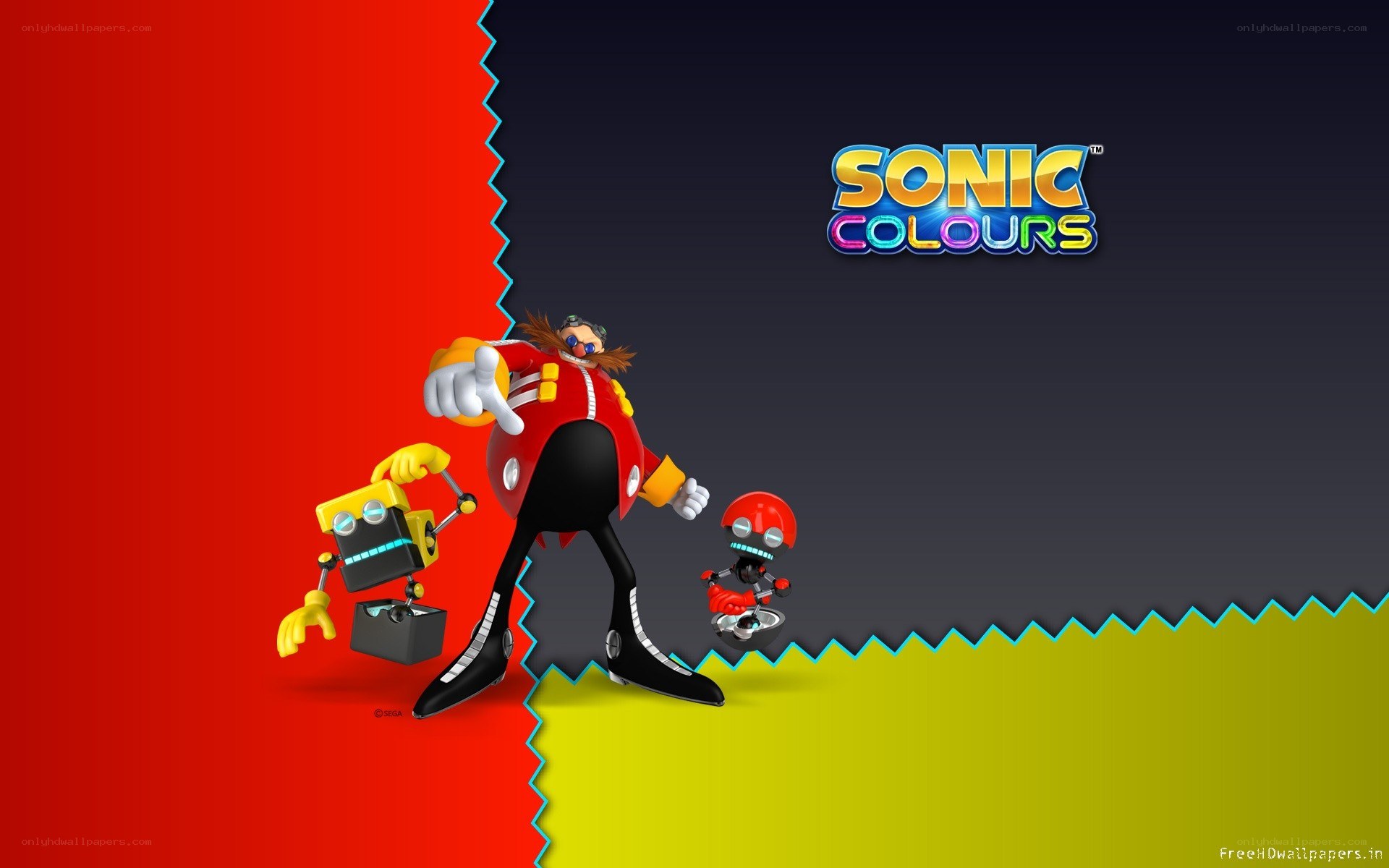Sonic Colours promotional art