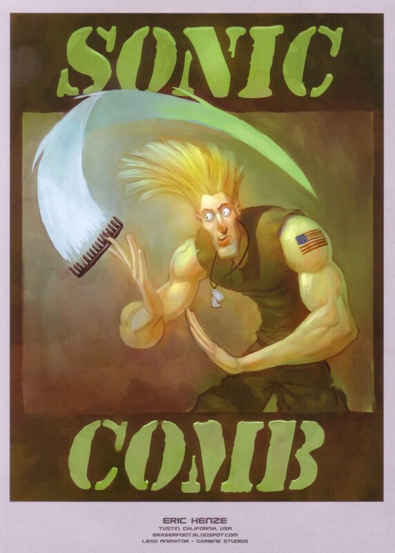 Sonic Comb poster