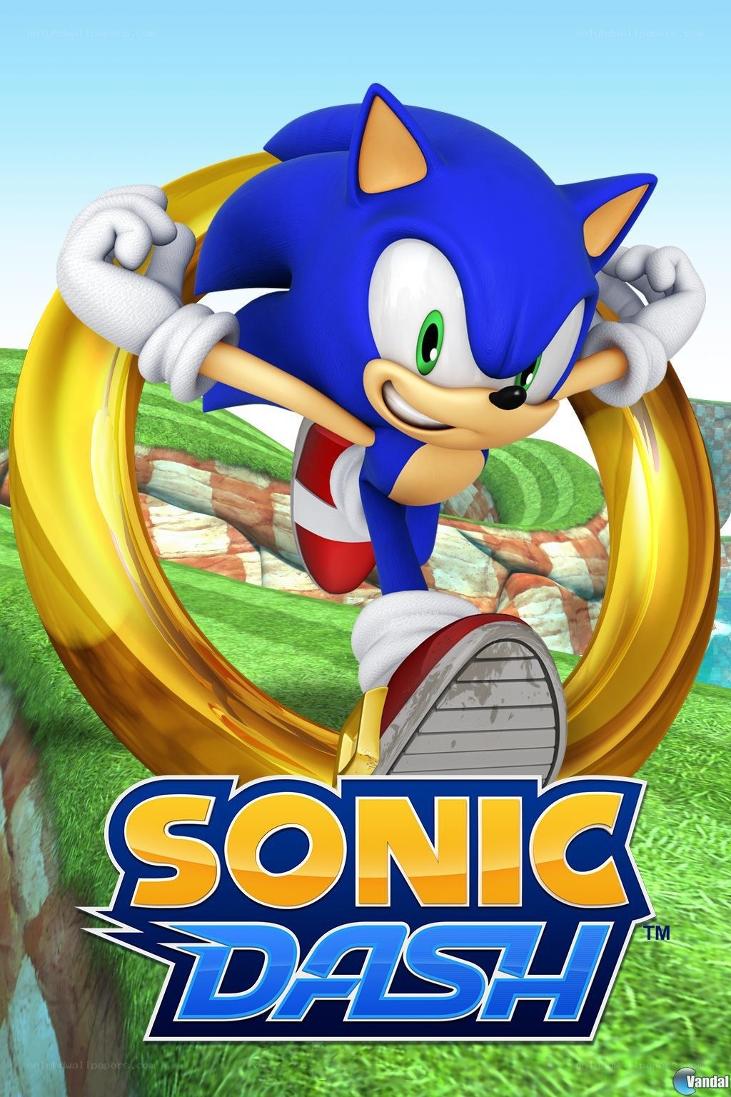 Sonic Dash game art
