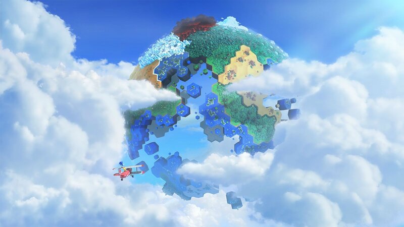 Sonic in a flying world