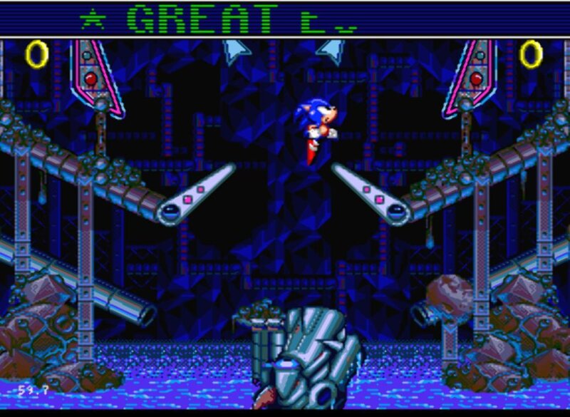 Sonic in a mechanical zone