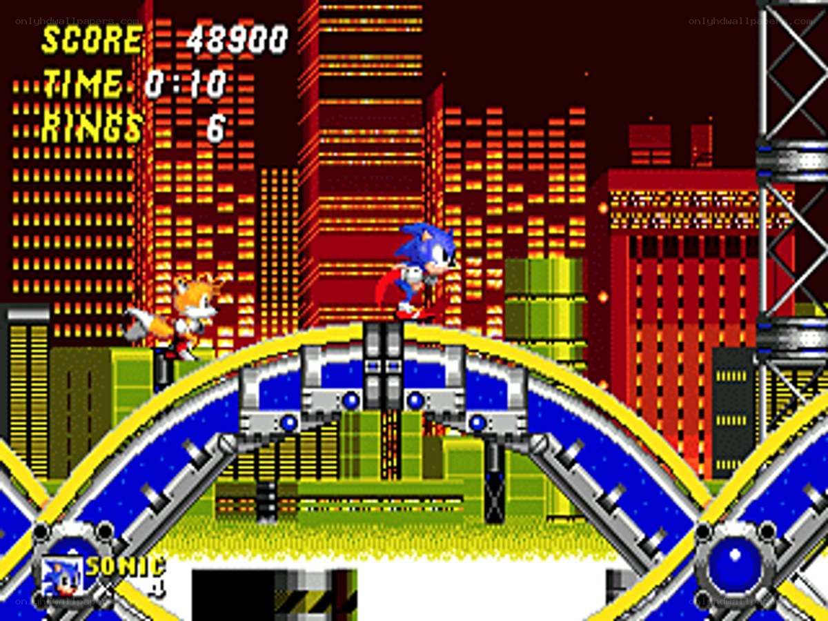 Sonic in city level