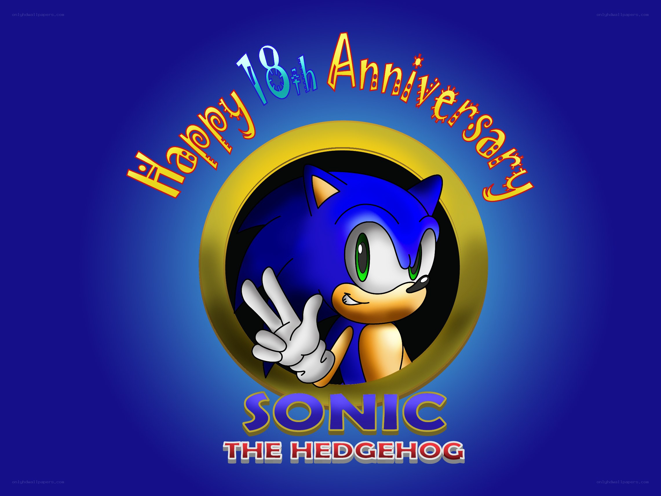 Sonic's 18th Anniversary