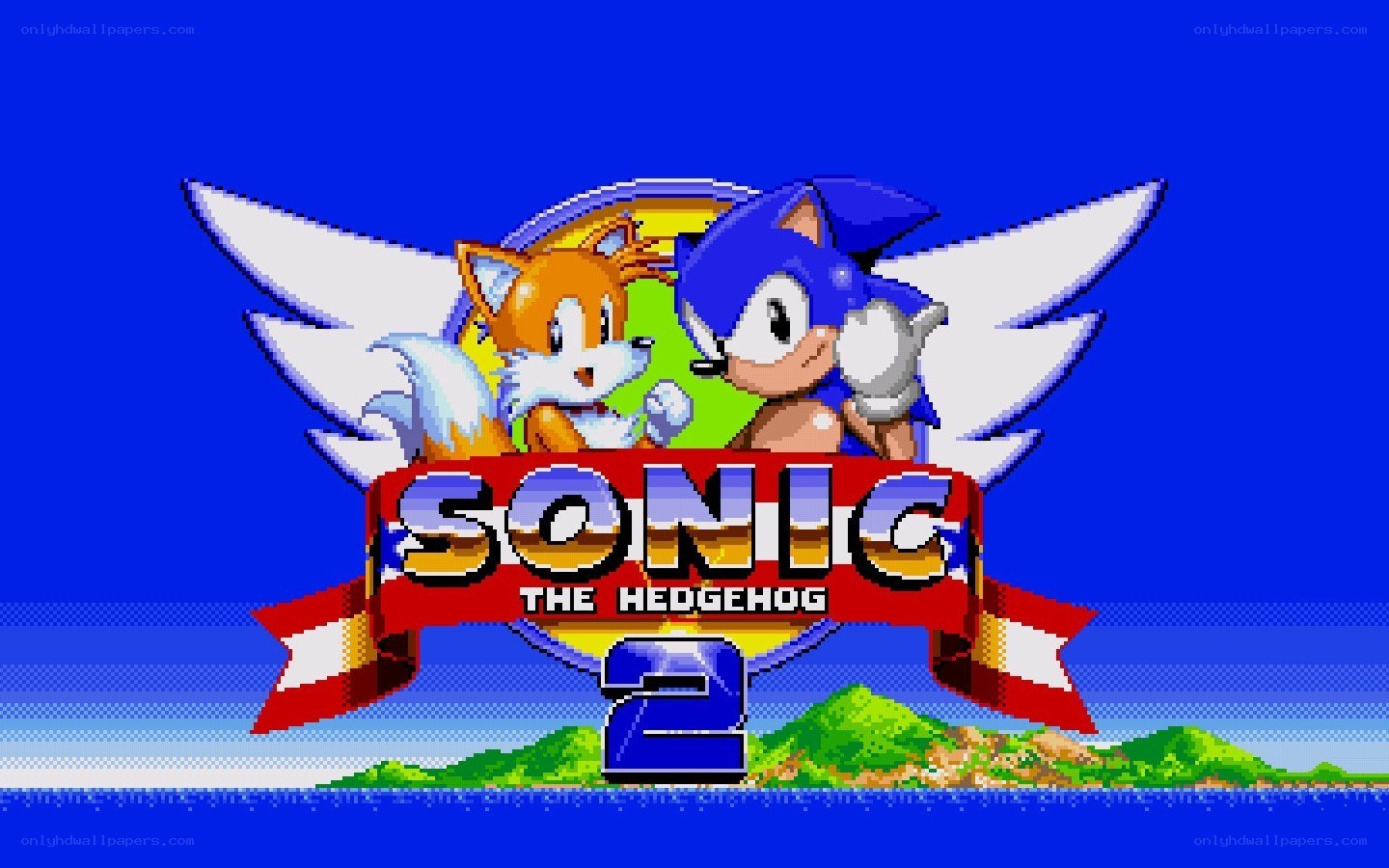 Sonic the Hedgehog 2 title screen