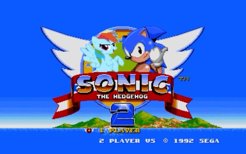 Sonic the Hedgehog 2 title screen