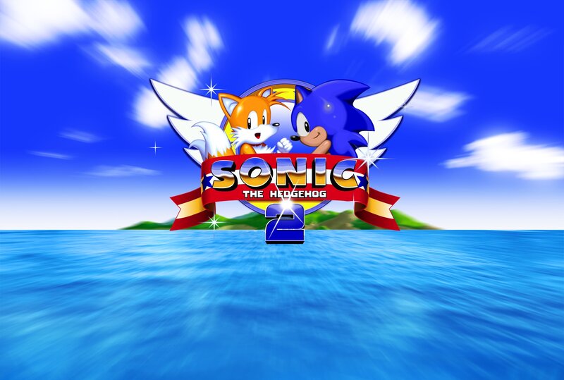 Sonic the Hedgehog 2 title screen