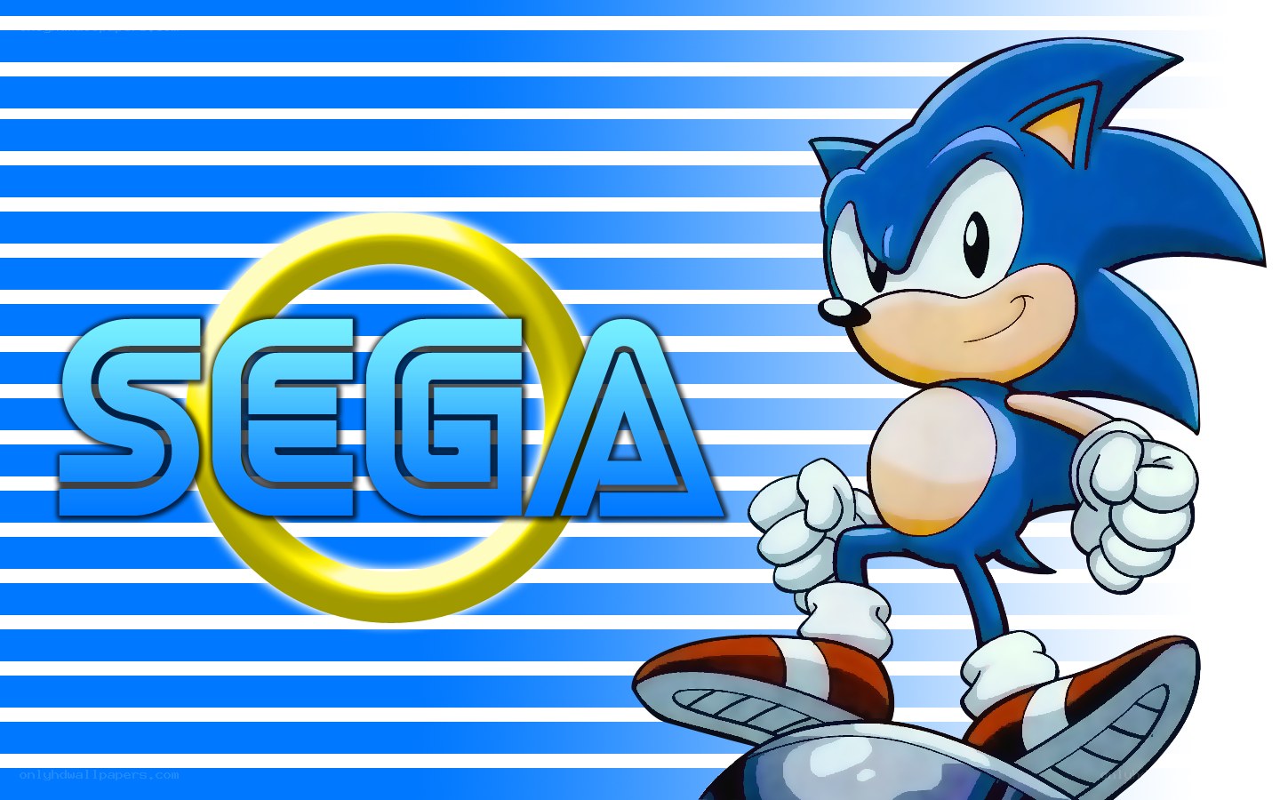 Sonic the Hedgehog and SEGA logo