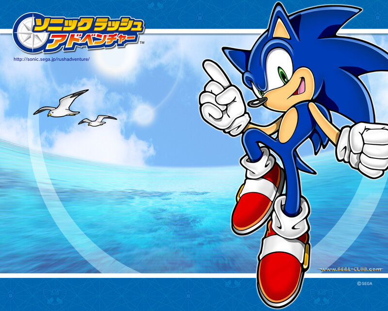 Sonic the Hedgehog — Blue, Cheerful