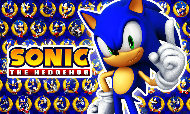 Sonic the Hedgehog — Blue, Confident