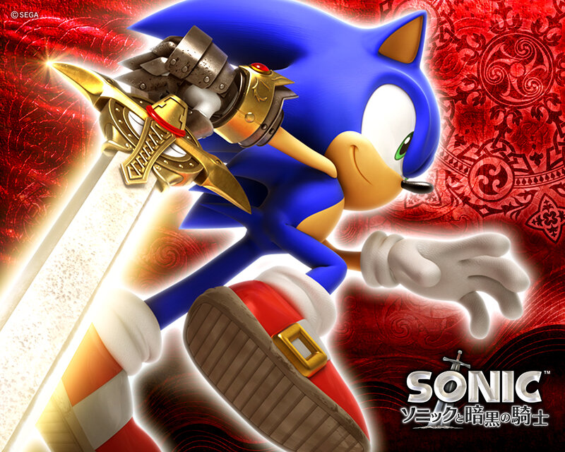 Sonic the Hedgehog — Blue, Dramatic, Digital Art