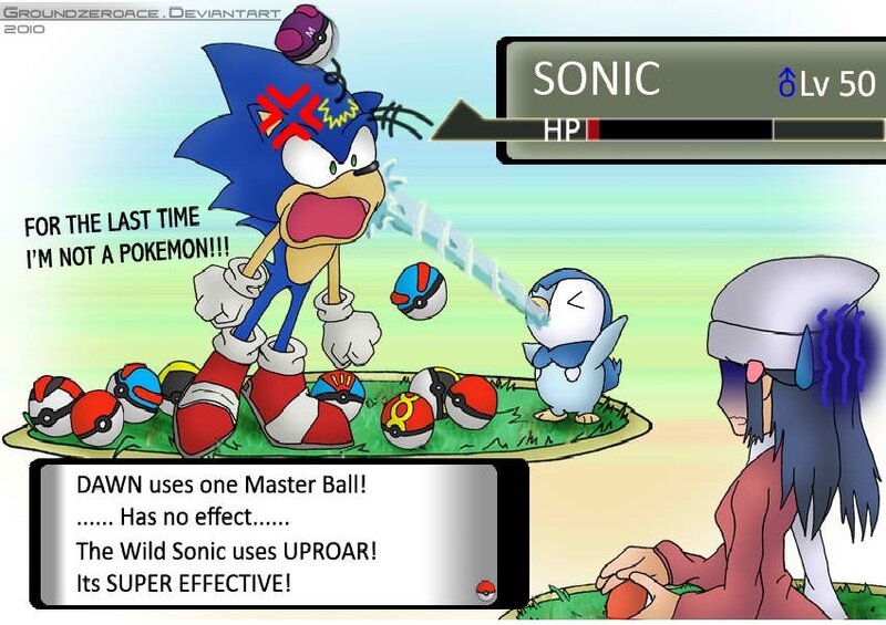 Sonic the Hedgehog — Blue, Humorous