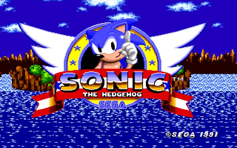 Sonic the Hedgehog — Blue, Playful, Afternoon, Pixel Art