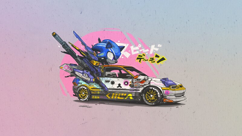 Sonic the Hedgehog Car