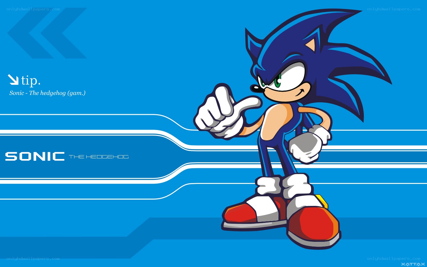 Sonic the Hedgehog character art