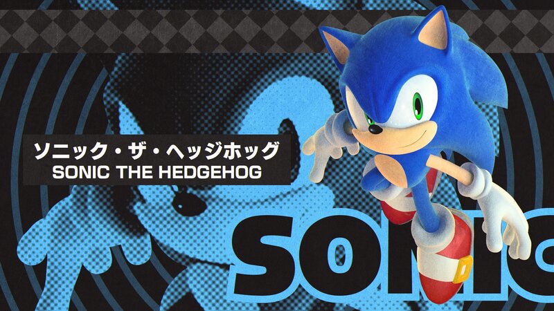 Sonic the Hedgehog Character — Blue
