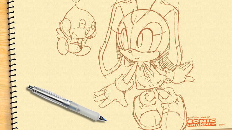 Sonic the Hedgehog Character Sketches