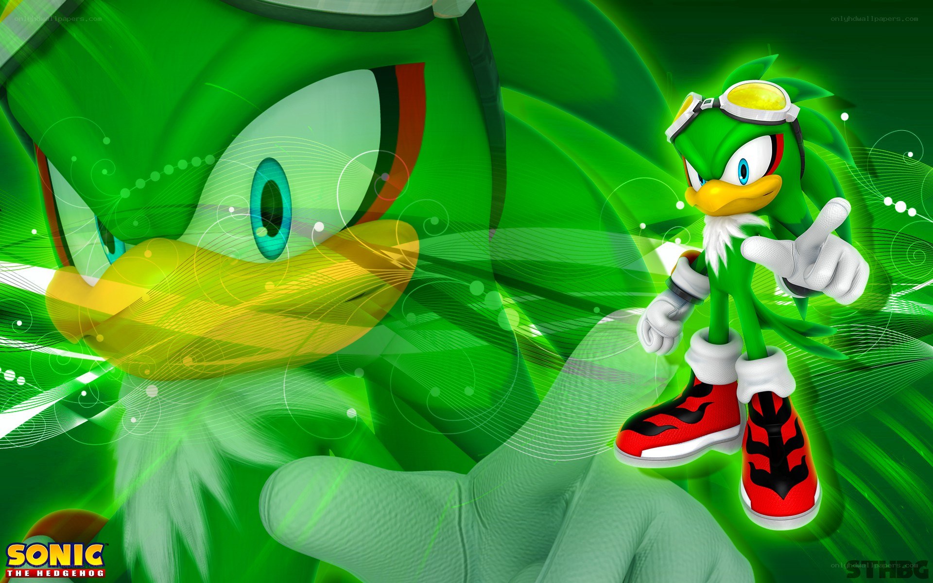 Sonic the Hedgehog character wallpaper