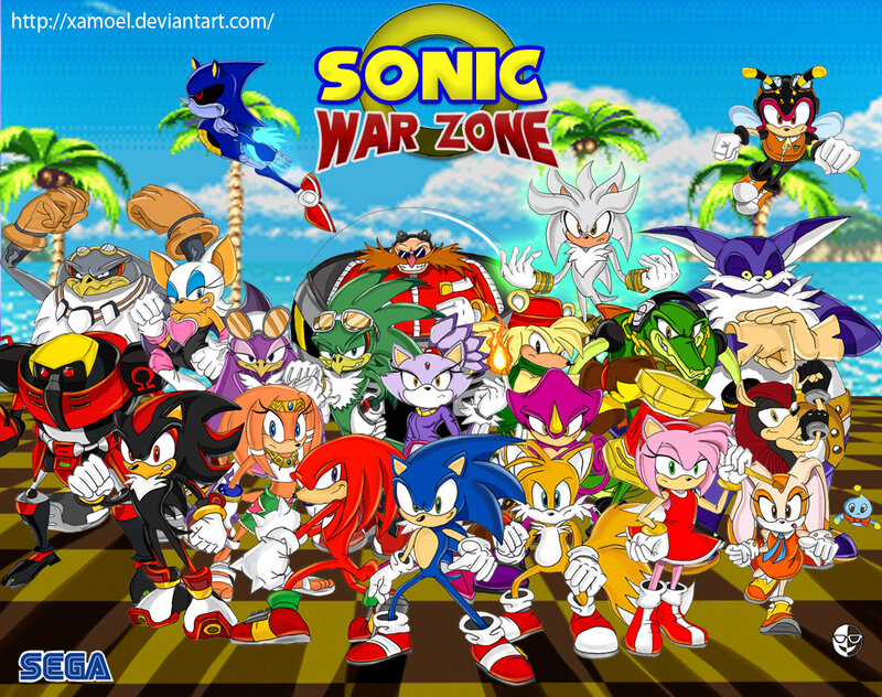 Sonic the Hedgehog Characters — Blue, Energetic