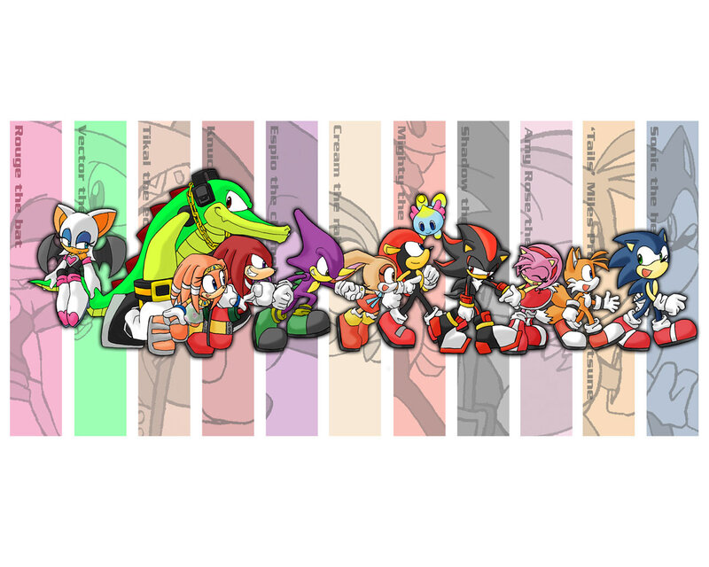 Sonic the Hedgehog Characters — Blue