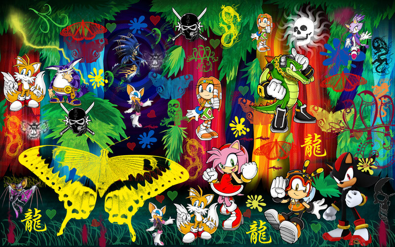 Sonic the Hedgehog Characters — Green