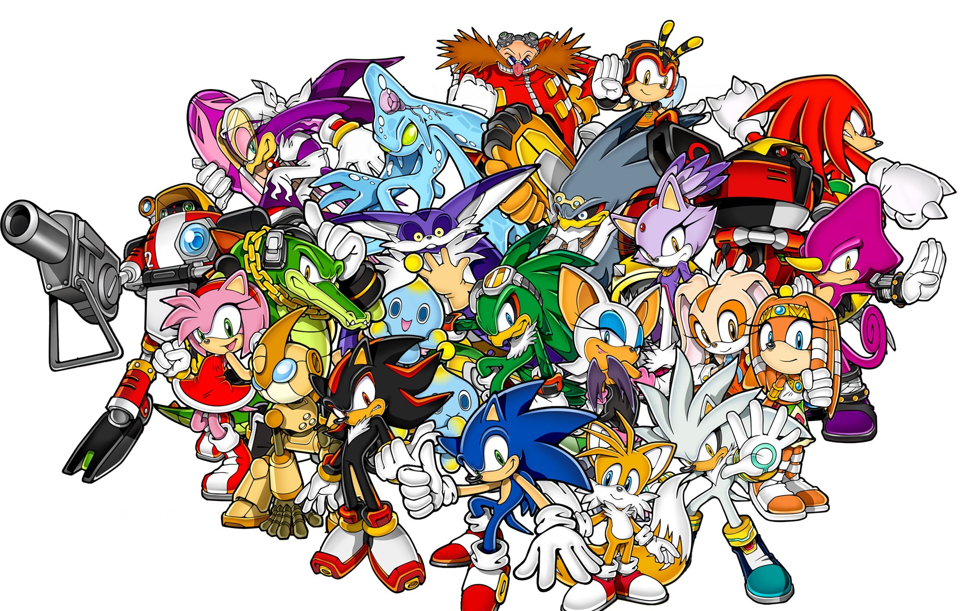 Sonic the Hedgehog characters group