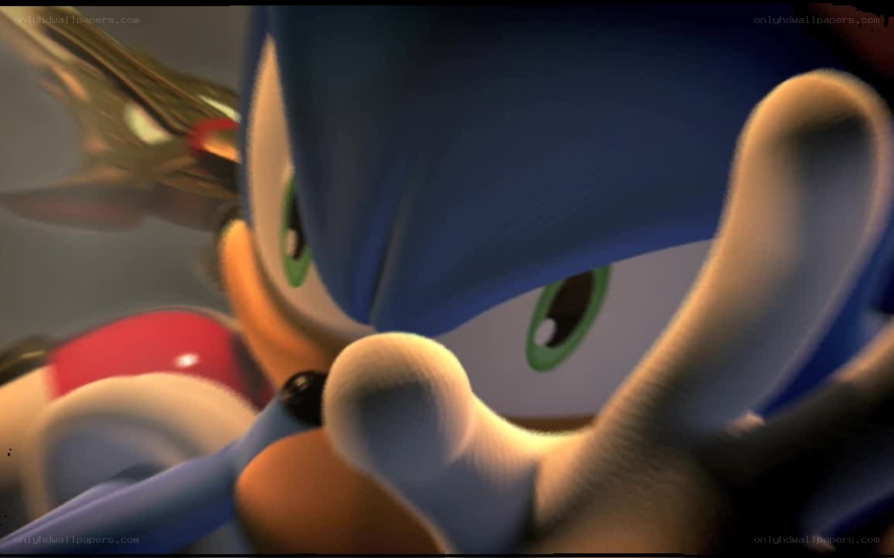 Sonic the Hedgehog close-up