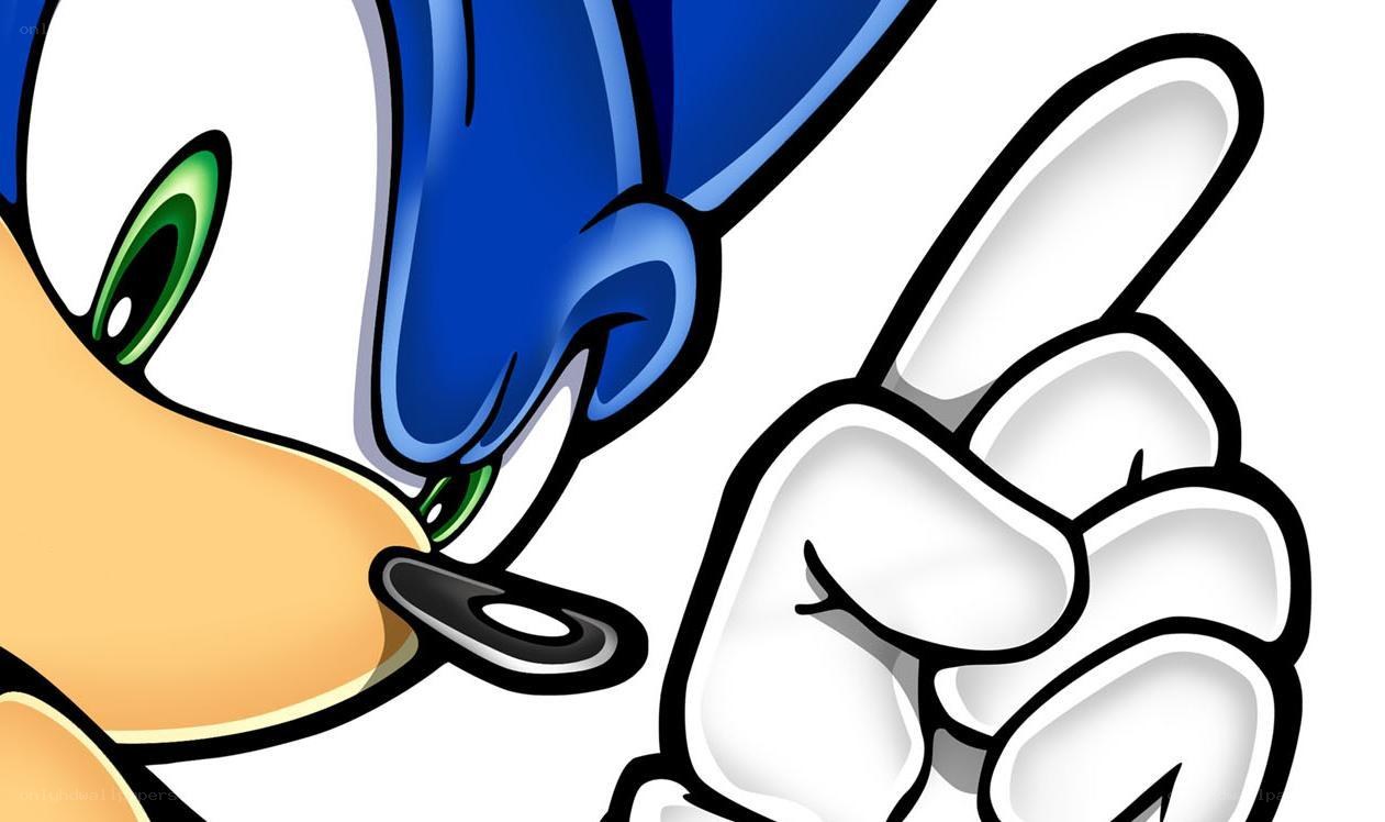 Sonic the Hedgehog close-up
