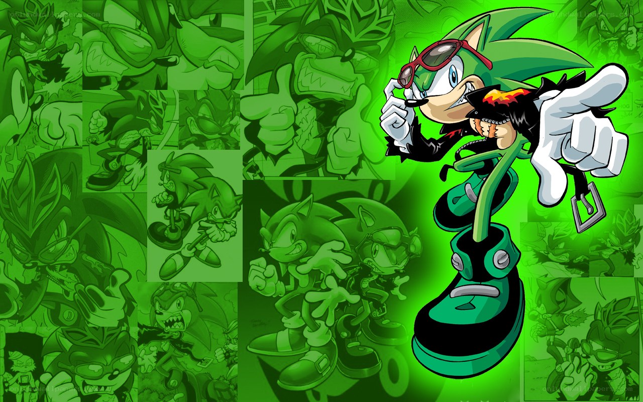 Sonic the Hedgehog collage