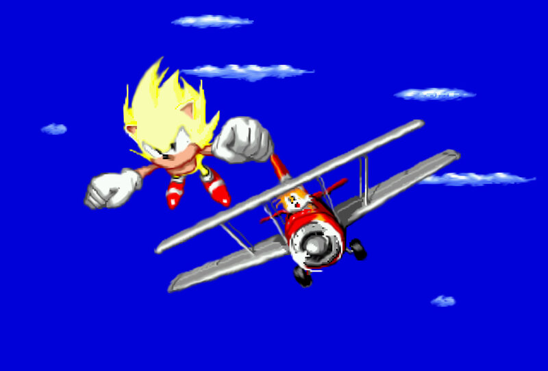 Sonic the Hedgehog Flying