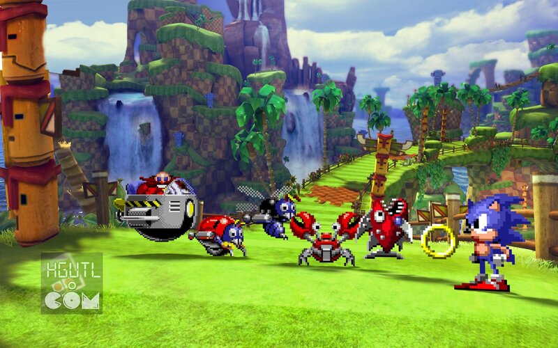 Sonic the Hedgehog — Green, Adventurous