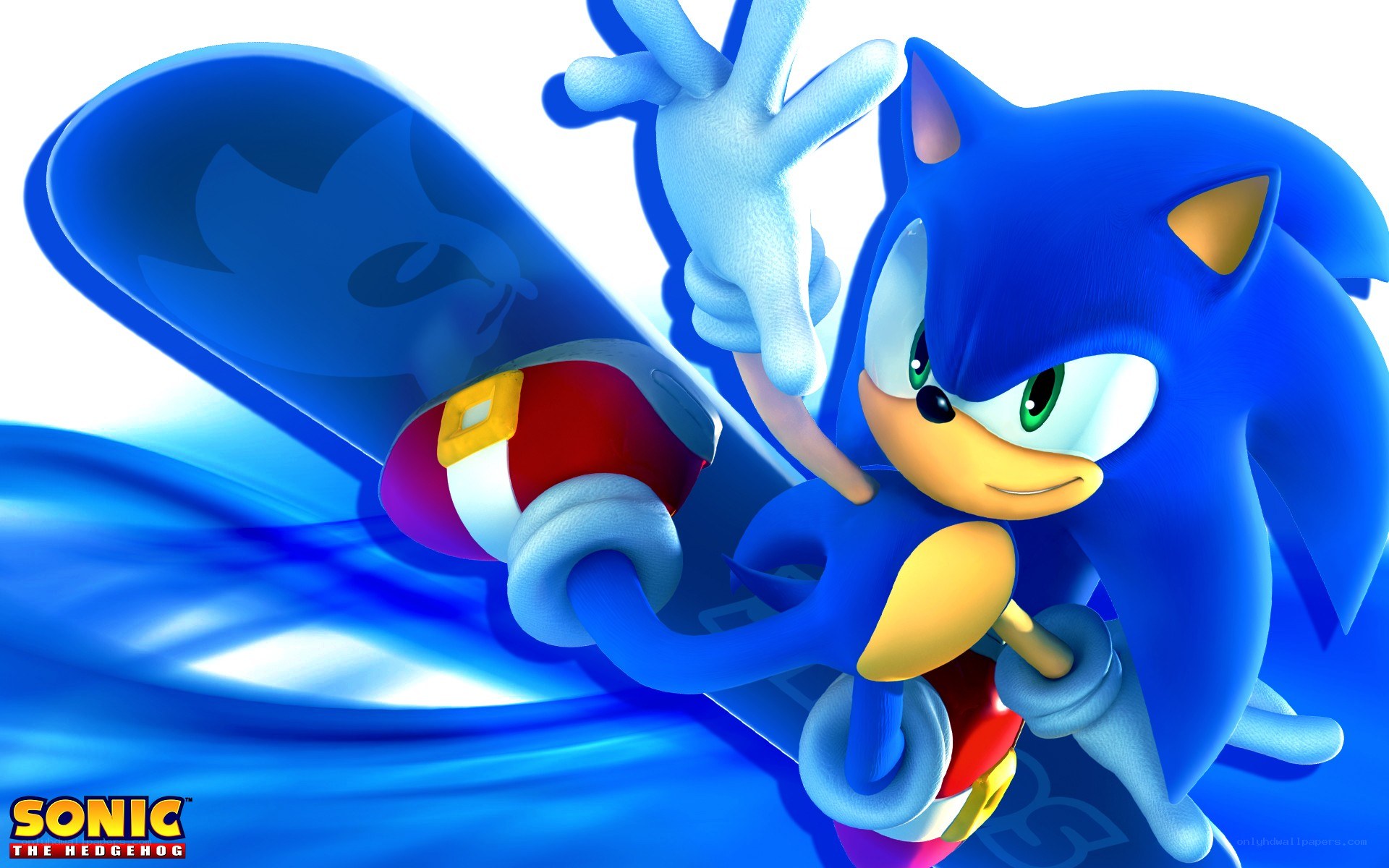 Sonic the Hedgehog in action