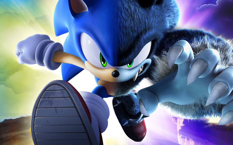 Sonic the Hedgehog in action