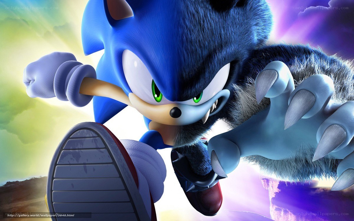 Sonic the Hedgehog in action
