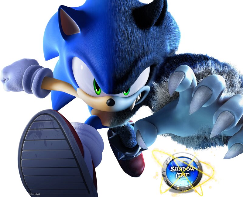 Sonic the Hedgehog in action