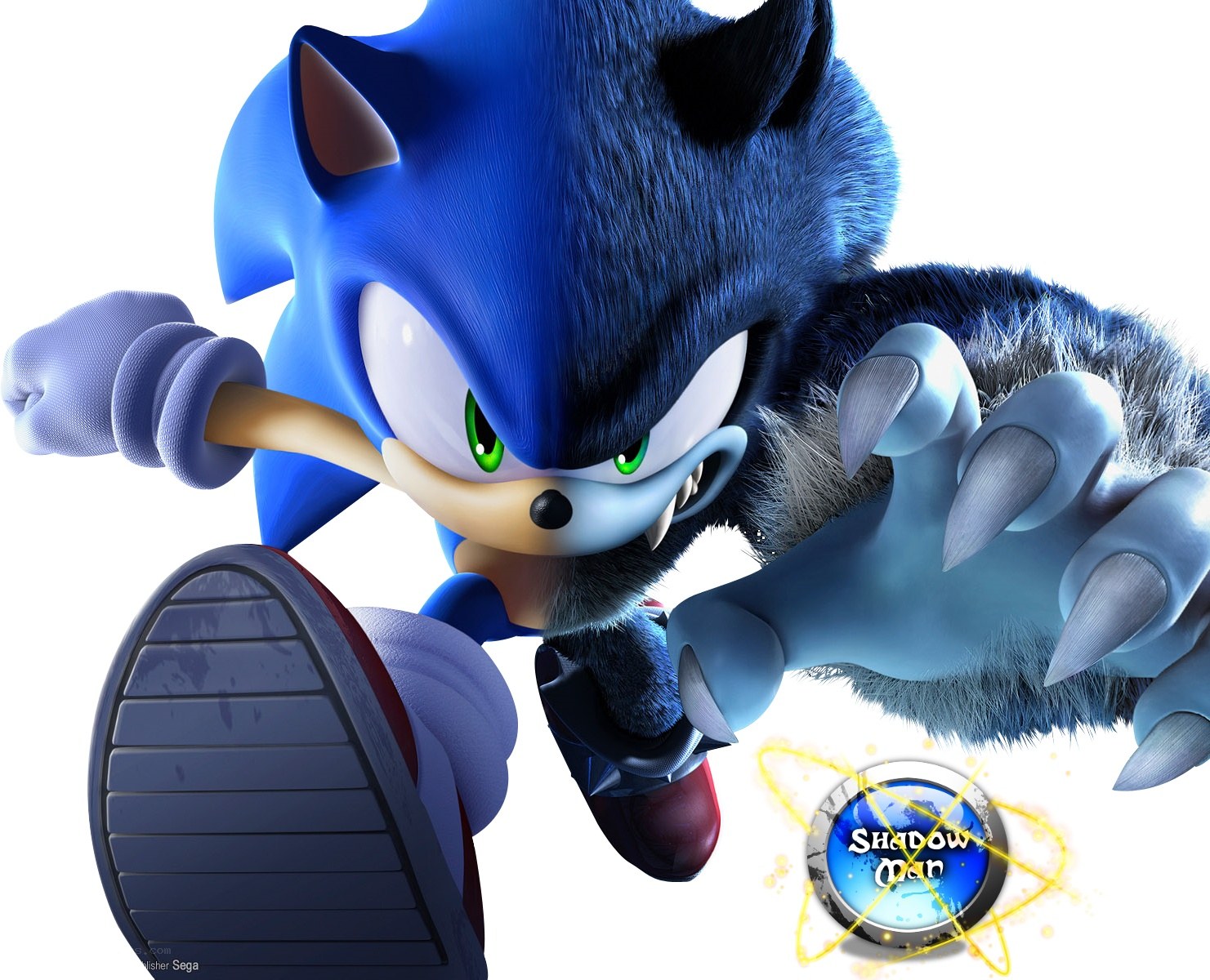 Sonic the Hedgehog in action