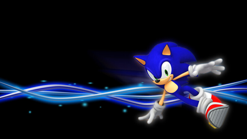 Sonic the Hedgehog in motion