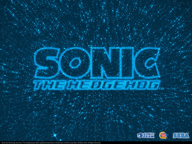 Sonic the Hedgehog Logo — Blue, Dynamic