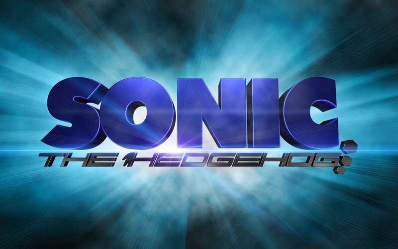Sonic the Hedgehog Logo — Blue