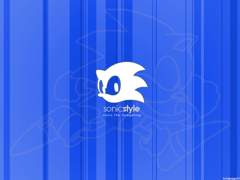 Sonic the Hedgehog logo wallpaper