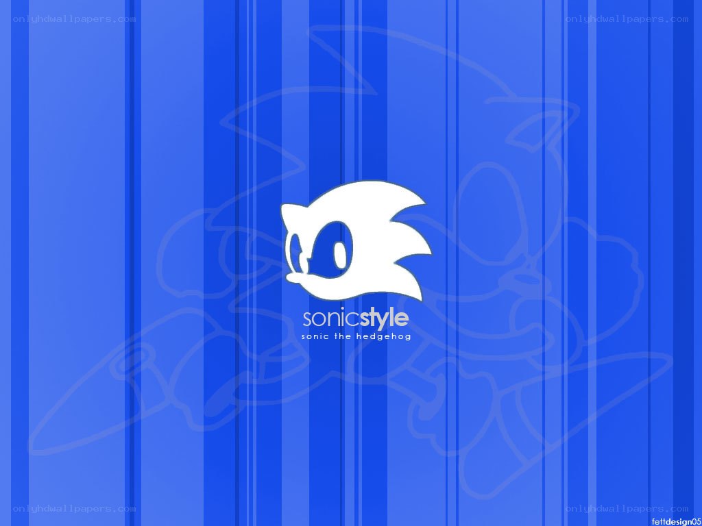Sonic the Hedgehog logo wallpaper