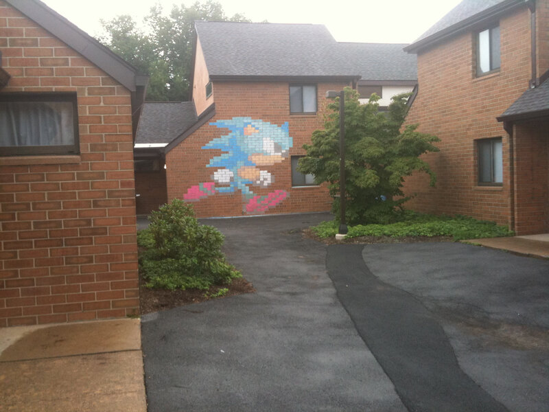 Sonic the Hedgehog Mural