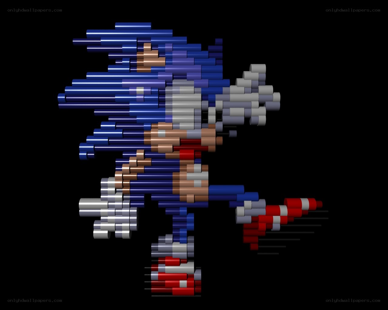 Sonic the Hedgehog pixel art