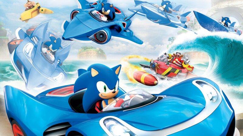 Sonic the Hedgehog racing