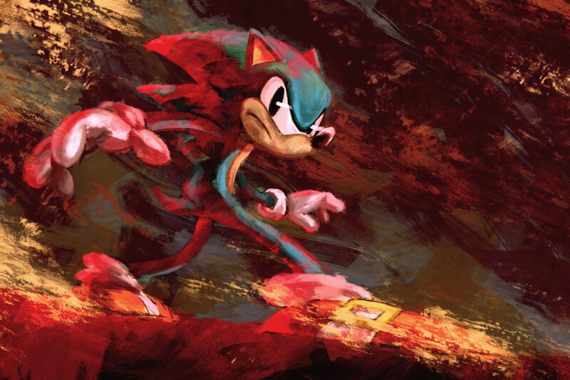 Sonic the Hedgehog — Red, Dramatic