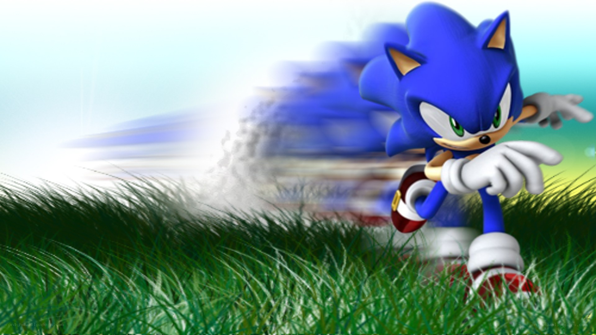 Sonic the Hedgehog running