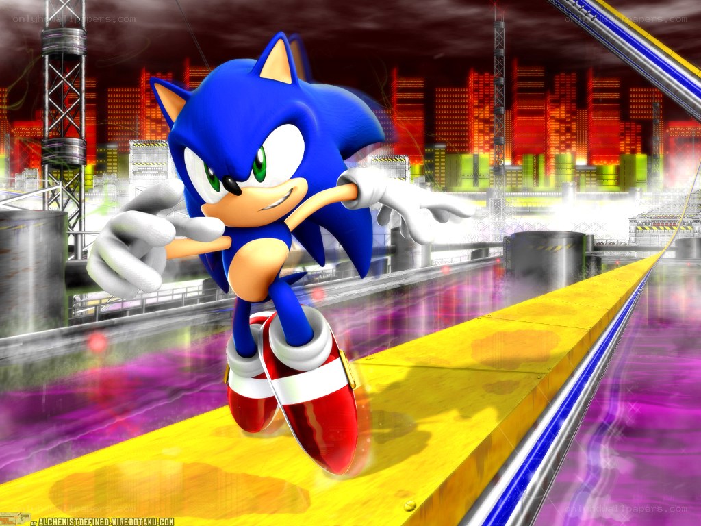 Sonic the Hedgehog running
