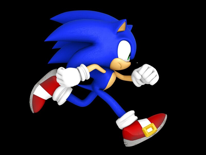 Sonic the Hedgehog running