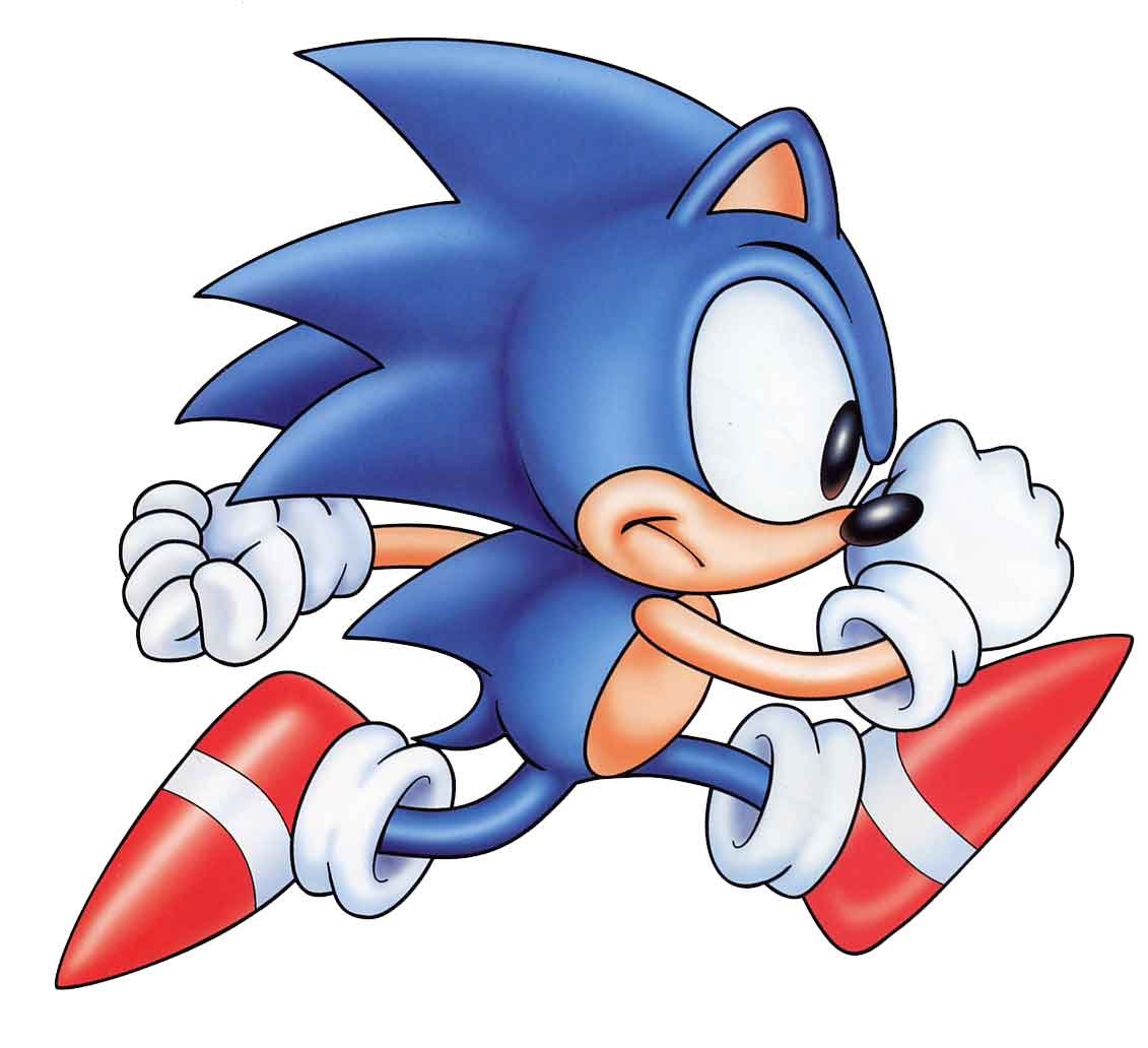 Sonic the Hedgehog running
